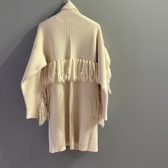 Karina Grimaldi Toronto Cardigan in Ivory - Picture 4 of 11